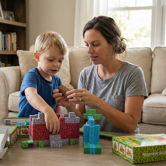 רילבלוק™ – משחק בנייה מגנטי
