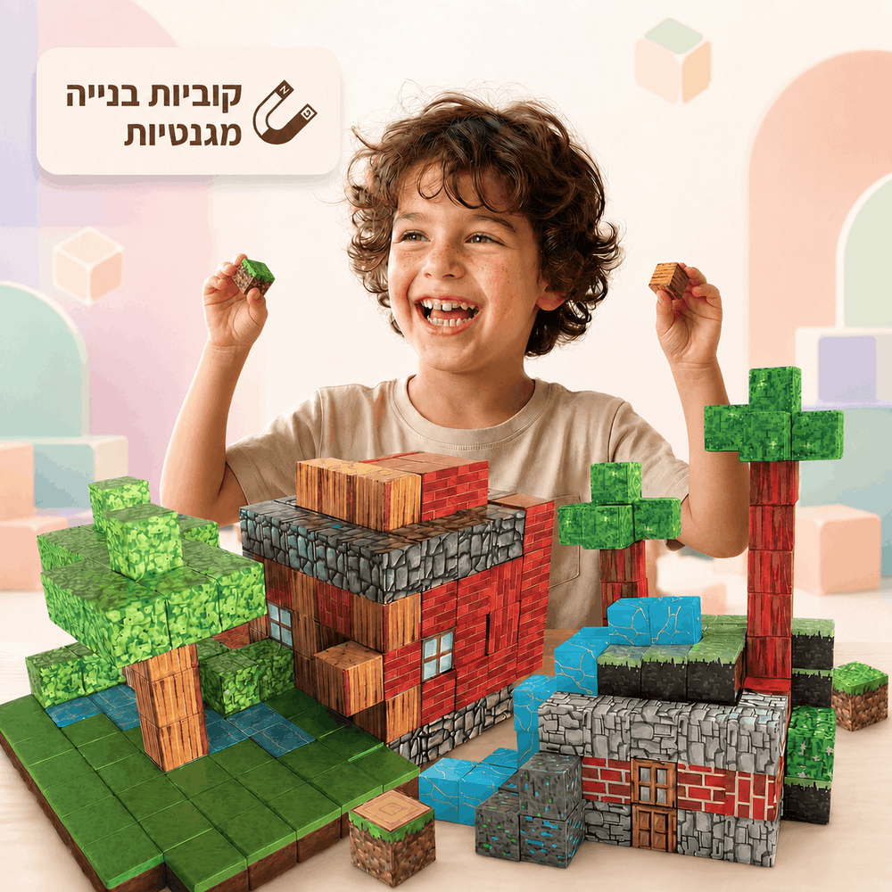קוביות בנייה מגנטיות