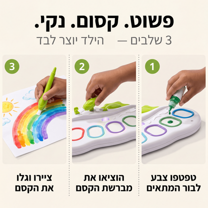מג׳יקפלט™ - קסם של אמן בלי שום בלגן