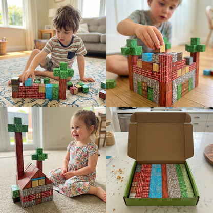 רילבלוק™ – משחק בנייה מגנטי