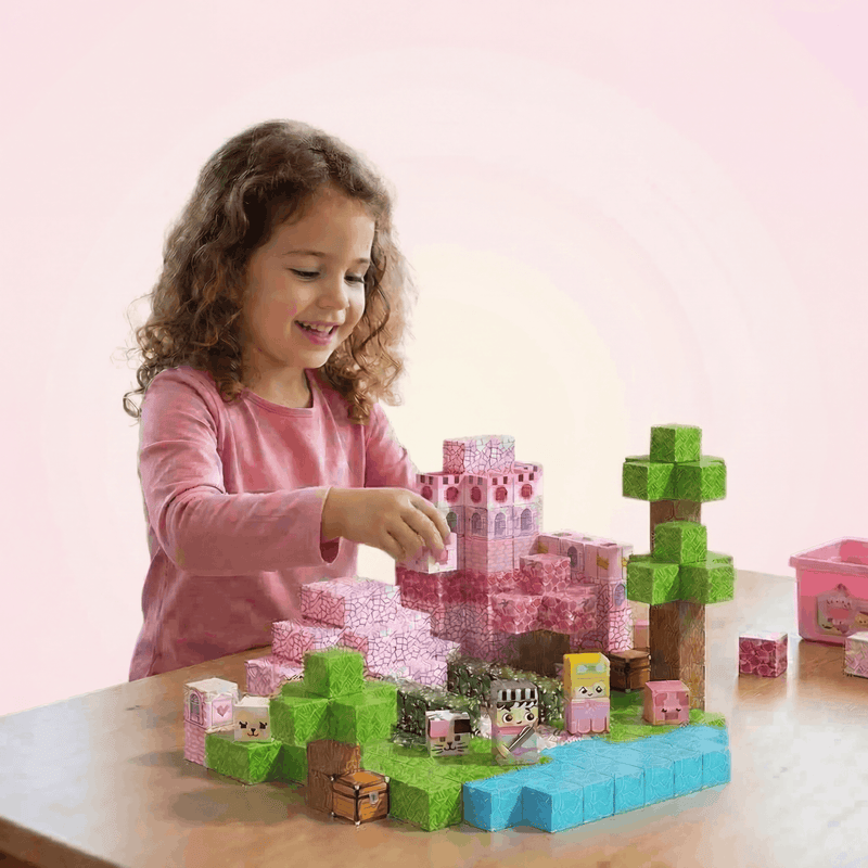 פינקבלוק™-  סט 100 קוביות מגנטיות